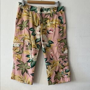 Lucky Floral Pink Cargo Pants